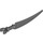 LEGO Dark Stone Gray Minifig Sword Saber with Clip Pommel (59229)