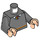 LEGO Dunkles Steingrau Minifig Torso (973 / 76382)