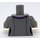 LEGO Dark Stone Gray Minifig Torso (973 / 76382)