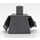 LEGO Dark Stone Gray Minifig Torso with Tools and Pockets (973 / 76382)