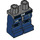 LEGO Dunkles Steingrau Minifigure Hüften und Beine mit Gürtel, Pull Tab und Knee Pads (3815 / 16291)