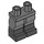 LEGO Dunkles Steingrau Minifigure Hüften und Beine mit Schwarz Boots (21019 / 77601)