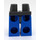 LEGO Gris pierre foncé Minifigure Les hanches avec Bleu Jambes (73200 / 88584)