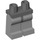 LEGO Dark Stone Gray Minifigure Hips with Medium Stone Gray Legs (73200 / 88584)