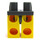 LEGO Dark Stone Gray Minifigure Hips with Robot Repair Tech Legs (3815)