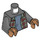 LEGO Dunkles Steingrau MJ Minifig Torso (973 / 76382)