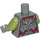 LEGO Gris Pierre Foncé Moria Orc - Olive Vert Torse (973 / 76382)