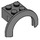 LEGO Dark Stone Gray Mudguard Brick 2 x 2 with Wheel Arch  (50745)