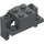 LEGO Dunkles Steingrau Kotflügel Stein 2 x 4 x 2.3 mit Tall Rad Bogen (18974)