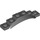 LEGO Dark Stone Gray Mudguard Plate 1 x 6 with Edge (4925 / 62361)