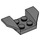 LEGO Dark Stone Gray Mudguard Plate 2 x 2 with Flared Wheel Arches (41854)