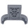 LEGO Dark Stone Gray Mudguard Plate 2 x 2 with Shallow Wheel Arch (28326)
