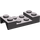 LEGO Gris pierre foncé Garde-boue assiette 2 x 4 avec Arche
 sans trou (3788)