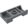 LEGO Gris pierre foncé Garde-boue assiette 2 x 4 avec Arche
 sans trou (3788)