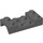 LEGO Gris pierre foncé Garde-boue assiette 2 x 4 avec Arches avec trou (60212)