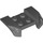 LEGO Dark Stone Gray Mudguard Plate 2 x 4 with Overhanging Headlights (44674)