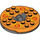LEGO Dark Stone Gray Ninjago Spinner with Red Phoenixes (92547)