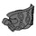 LEGO Dark Stone Gray Nute Gunray Hat (64797)