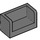 LEGO Dunkles Steingrau Panel 1 x 2 x 1 mit geschlossen Ecken (23969 / 35391)