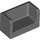 LEGO Dark Stone Gray Panel 1 x 2 x 1 with Closed Corners (23969 / 35391)