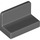 LEGO Dark Stone Gray Panel 1 x 2 x 1 with Rounded Corners (4865 / 26169)