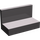 LEGO Dunkles Steingrau Panel 1 x 2 x 1 mit quadratischen Ecken (4865 / 30010)