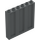 LEGO Dark Stone Gray Panel 1 x 6 x 5 with Corrugation (23405)