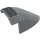 LEGO Dark Stone Gray Plane Rear 6 x 10 x 4 (87616)