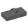 LEGO Dark Stone Gray Plate 1 x 2 with 1 Stud (with Groove) (3794 / 15573)