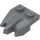 LEGO Dark Stone Gray Plate 1 x 2 with 3 Rock Claws (27261)