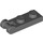 LEGO Dark Stone Gray Plate 1 x 2 with End Bar Handle (60478)