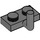 LEGO Gris pierre foncé assiette 1 x 2 avec Crochet (Bras horizontal de 5 mm) (43876 / 88072)