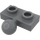 LEGO Gris pierre foncé assiette 1 x 2 avec Middle Rotule (14417)