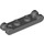 LEGO Dark Stone Gray Plate 1 x 2 with Two End Bar Handles (18649)