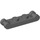 LEGO Dark Stone Gray Plate 1 x 2 with Two End Bar Handles (18649)