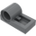 LEGO Mørk steingrå Plate 1 x 2 med Underside Hull (18677 / 28809)