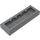LEGO Dark Stone Gray Plate 1 x 3 with 2 Studs (34103)