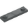 LEGO Donker steengrijs Plaat 1 x 4 met Twee Noppen met groef (41740)