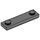 LEGO Dark Stone Gray Plate 1 x 4 with Two Studs with Groove (41740)