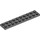 LEGO Dark Stone Gray Plate 2 x 10 (3832)