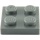 LEGO Dark Stone Gray Plate 2 x 2 (3022 / 94148)