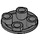 LEGO Gris pierre foncé assiette 2 x 2 Rond avec Arrondi Bas (2654 / 28558)