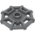 LEGO Gris pierre foncé assiette 2 x 2 avec Barre Cadre Octagonal (Goujons à bords coupés) (30033)