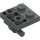 LEGO Dark Stone Gray Plate 2 x 2 with Bottom Bar (5066)