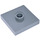 LEGO Dark Stone Gray Plate 2 x 2 with Groove and 1 Center Stud (23893 / 87580)