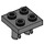 LEGO Dunkles Steingrau Platte 2 x 2 mit Zwei Unterseite Pins (15092 / 49131)