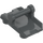 LEGO Donker steengrijs Plaat 2 x 3 met Horizontaal Staaf (30166)