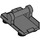 LEGO Dark Stone Gray Plate 2 x 3 with Horizontal Bar (30166)