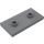 LEGO Dark Stone Gray Plate 2 x 4 with 2 Studs (65509)