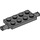 LEGO Donker Steengrijs Plaat 2 x 4 met Pins (30157 / 40687)